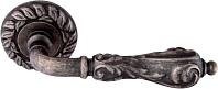 Дверная ручка Melodia мод. Libra 229 на розетке 60мм (античное серебро)