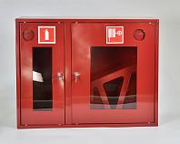 Шкаф пожарный ШПК-315НОК навесной открытый красный