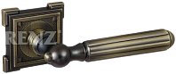 Дверная ручка RENZ мод. Стелла (бронза матовая античная) DH 68-19 MAB
