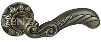 Дверная ручка RENZ мод. Паола (бронза матовая античная) DH 65-10 MAB